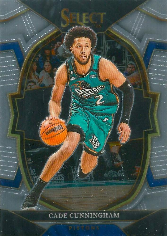 #18 Cade Cunningham - Detroit Pistons - 2022-23 Panini Select Basketball
