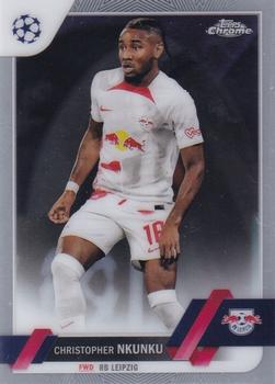 #18 Christopher Nkunku - RB Leipzig - 2022-23 Topps Chrome UEFA Club Competitions Soccer