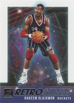 #18 Hakeem Olajuwon - Houston Rockets - 2021-22 Donruss - Retro Series Basketball