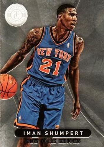 #18 Iman Shumpert - New York Knicks - 2012-13 Panini Totally Certified Basketball