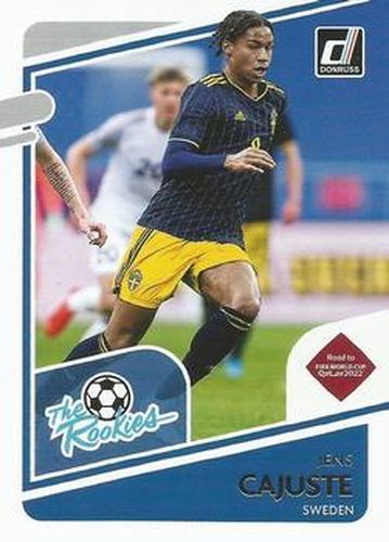 #18 Jens-Lys Cajuste - Sweden - 2021-22 Donruss Road to FIFA World Cup Qatar 2022 - The Rookies Soccer