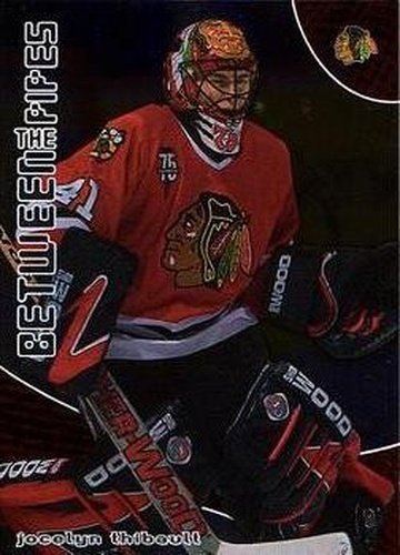 #18 Jocelyn Thibault - Chicago Blackhawks - 2001-02 Be a Player Between the Pipes Hockey