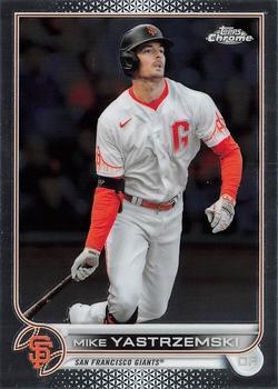 #18 Mike Yastrzemski - San Francisco Giants - 2022 Topps Chrome Baseball