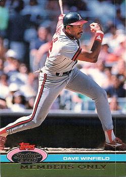 #NNO Dave Winfield - California Angels - 1991 Stadium Club Members Only