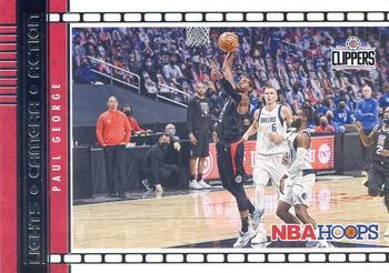 #18 Paul George - Los Angeles Clippers - 2021-22 Hoops - Lights Camera Action Basketball