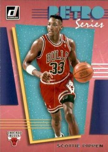 #18 Scottie Pippen - Chicago Bulls - 2019-20 Donruss - Retro Series Basketball