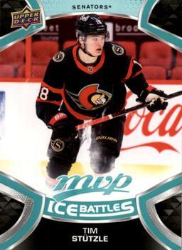 #18 Tim Stutzle - Ottawa Senators - 2021-22 Upper Deck MVP - Ice Battles Hockey