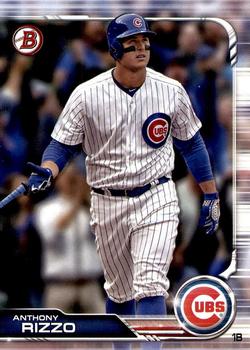 #18 Anthony Rizzo - Chicago Cubs - 2019 Bowman Baseball