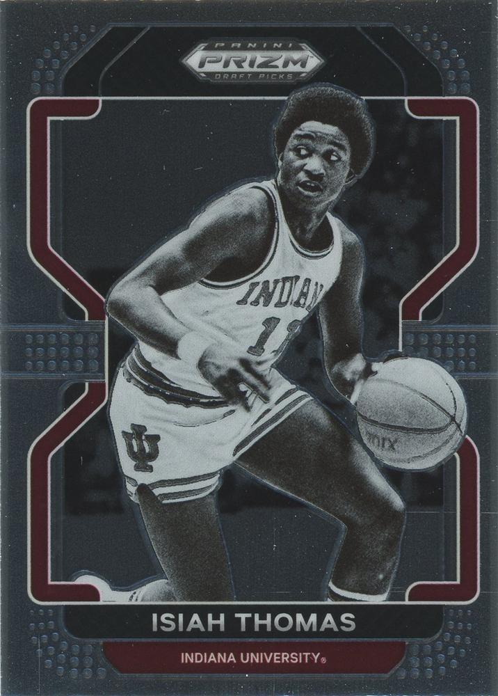 #18 Isiah Thomas - Indiana Hoosiers - 2022 Panini Prizm Draft Picks Basketball