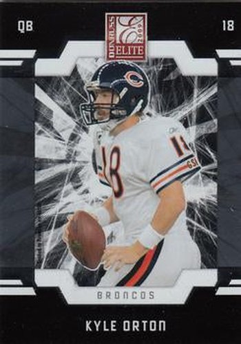 #18 Kyle Orton - Denver Broncos - 2009 Donruss Elite Football