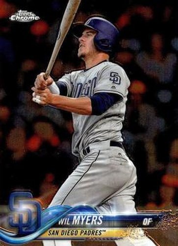 #18 Wil Myers - San Diego Padres - 2018 Topps Chrome Baseball