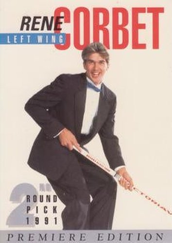 #18 Rene Corbet - 1991 Arena Draft Picks French Hockey