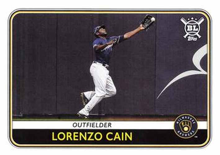 #19 Lorenzo Cain - Milwaukee Brewers - 2020 Topps Big League Baseball