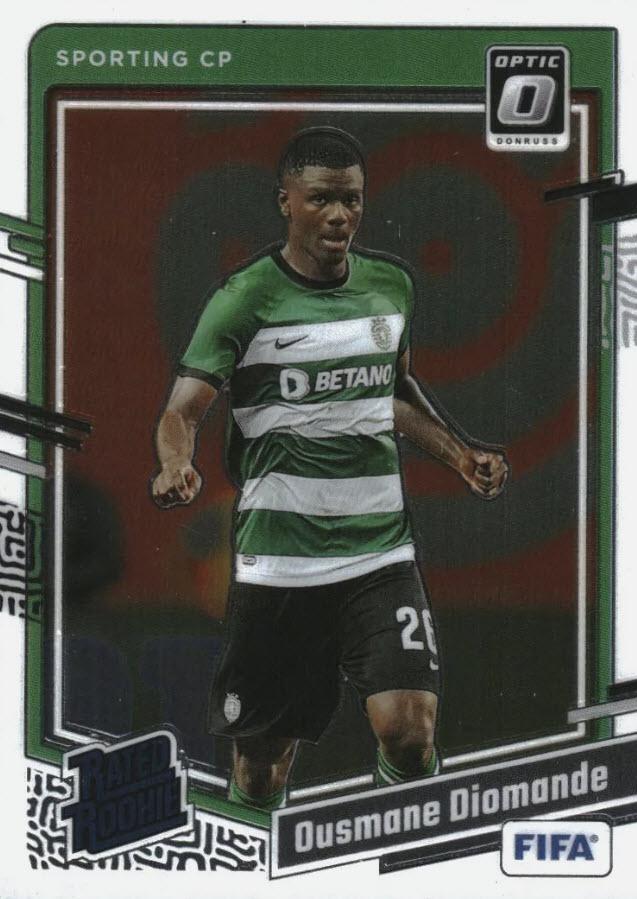 #190 Ousmane Diomande - Sporting Clube de Portugal - 2023-24 Donruss - Optic Soccer