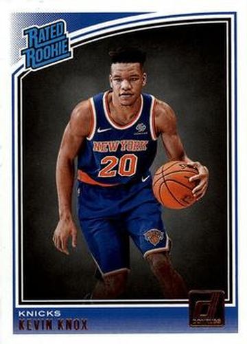 #190 Kevin Knox - New York Knicks - 2018-19 Donruss Basketball
