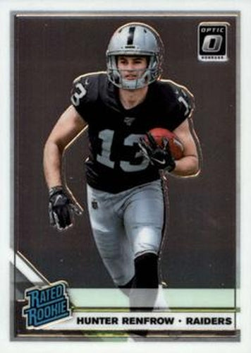 #190 Hunter Renfrow - Oakland Raiders - 2019 Donruss Optic Football