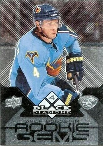 #190 Zach Bogosian - Atlanta Thrashers - 2008-09 Upper Deck Black Diamond Hockey