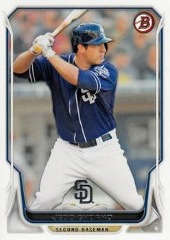 #190 Jedd Gyorko - San Diego Padres - 2014 Bowman Baseball