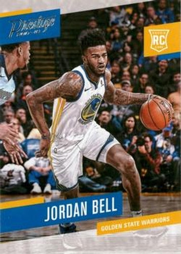#190 Jordan Bell - Golden State Warriors - 2017-18 Panini Prestige Basketball