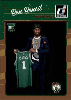 #190 Ben Bentil - Boston Celtics - 2016-17 Donruss Basketball