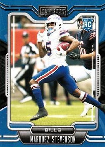 #190 Marquez Stevenson - Buffalo Bills - 2021 Panini Playbook Football