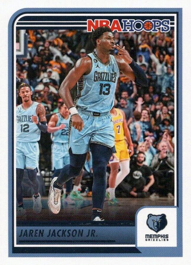 #190 Jaren Jackson Jr. - Memphis Grizzlies - 2023-24 Hoops Basketball