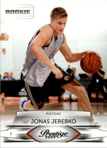 #190 Jonas Jerebko - Detroit Pistons - 2009-10 Panini Prestige Basketball