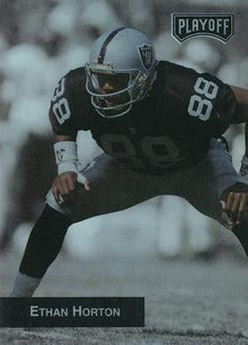 #191 Ethan Horton - Los Angeles Raiders - 1993 Playoff Football