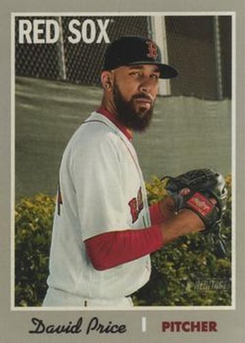 #191 David Price - Arizona Diamondbacks - 2019 Topps Heritage Baseball