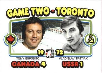#191 Tony Esposito / Vladislav Tretiak - Canada / USSR - 2009-10 In The Game 1972 The Year In Hockey