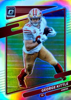#191 George Kittle - San Francisco 49ers - 2021 Donruss Optic - Holo Football