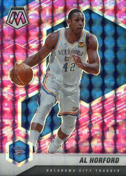 #191 Al Horford - Oklahoma City Thunder - 2020-21 Panini Mosaic - Mosaic Camo Pink Basketball