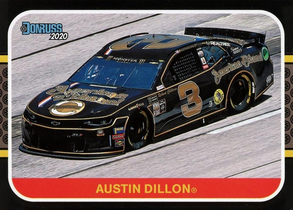 #191 Austin Dillon - Richard Childress Racing - 2020 Donruss Racing