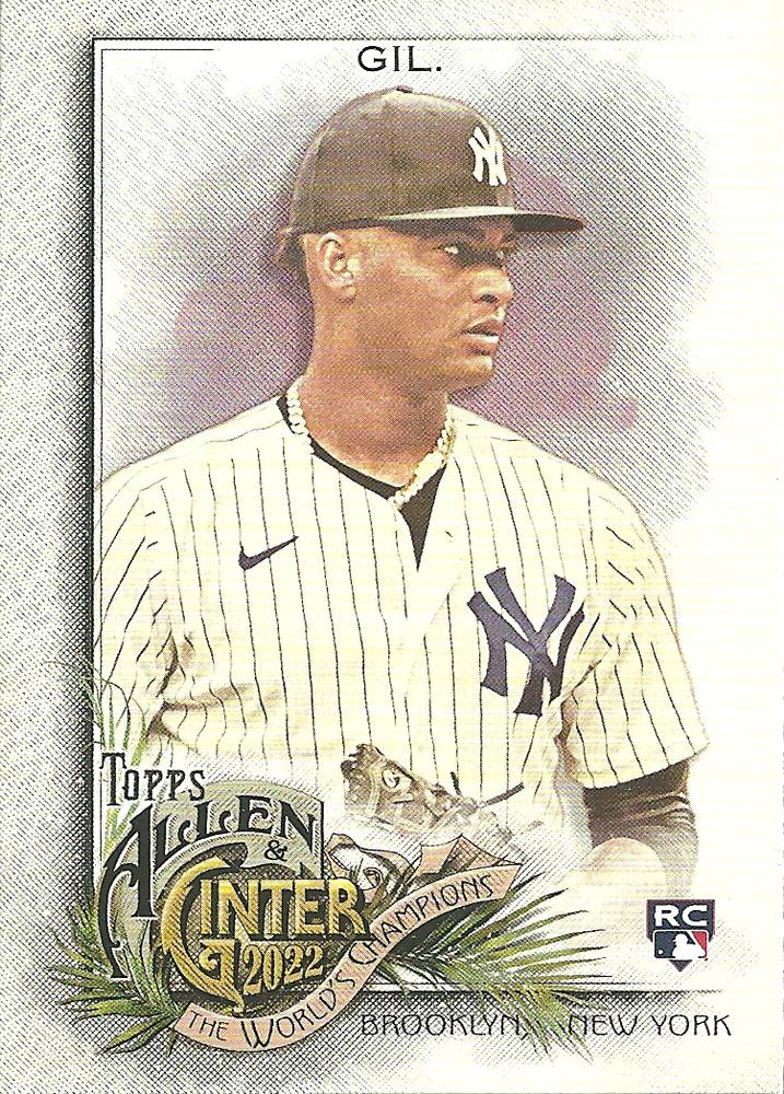 #191 Luis Gil - New York Yankees - 2022 Topps Allen & Ginter Baseball