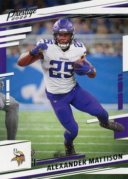 #191 Alexander Mattison - Minnesota Vikings - 2022 Panini Prestige Football