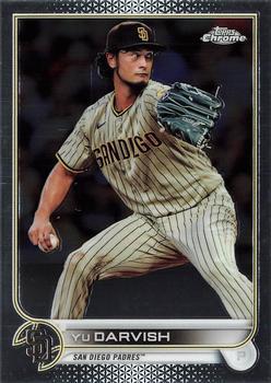 #191 Yu Darvish - San Diego Padres - 2022 Topps Chrome Baseball