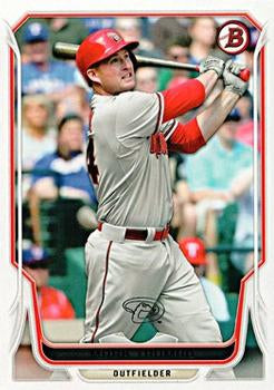 #191 Mark Trumbo - Arizona Diamondbacks - 2014 Bowman Baseball