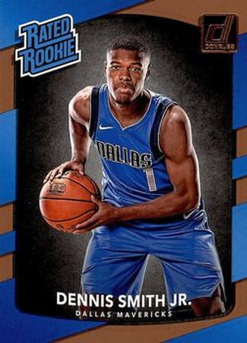 #192 Dennis Smith Jr. - Dallas Mavericks - 2017-18 Donruss Basketball