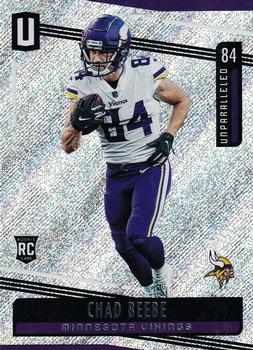 #192 Chad Beebe - Minnesota Vikings - 2019 Panini Unparalleled Football