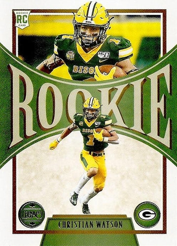 #192 Christian Watson - Green Bay Packers - 2022 Panini Legacy Football