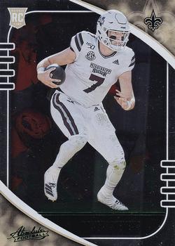 #192 Tommy Stevens - New Orleans Saints - 2020 Panini Absolute - Green Football