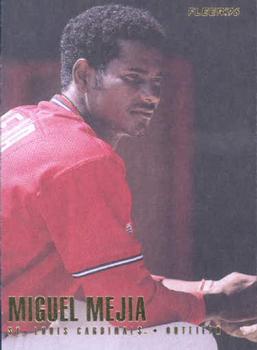 #U192 Miguel Mejia - St. Louis Cardinals - 1996 Fleer Update Baseball