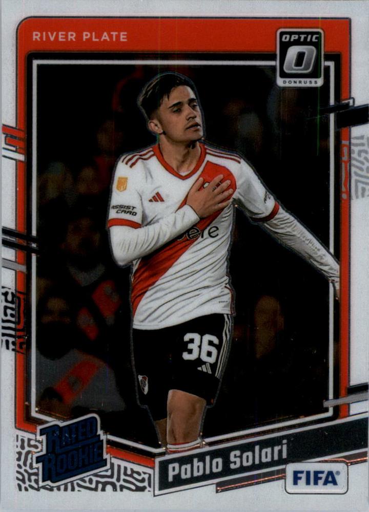 #192 Pablo Solari - River Plate - 2023-24 Donruss - Optic Soccer