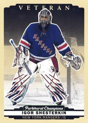 #192 Igor Shesterkin - New York Rangers - 2022-23 Parkhurst Champions Hockey