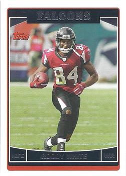 #192 Roddy White - Atlanta Falcons - 2006 Topps Football
