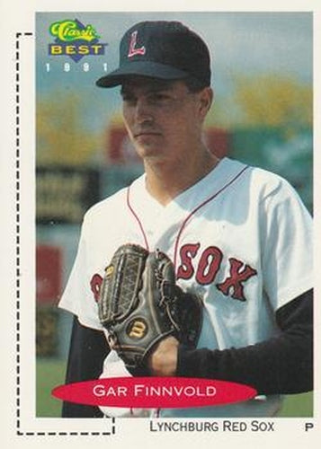 #192 Gar Finnvold - Lynchburg Red Sox - 1991 Classic Best Baseball