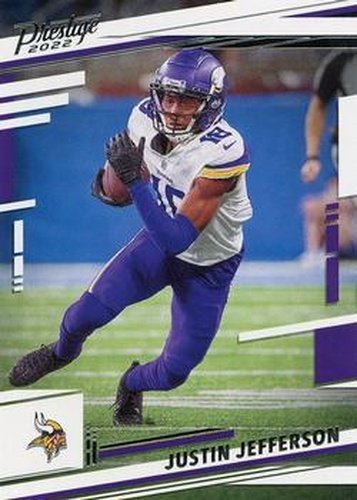 #192 Justin Jefferson - Minnesota Vikings - 2022 Panini Prestige Football