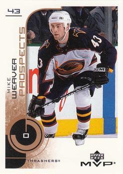 #192 Mike Weaver - Atlanta Thrashers - 2002-03 Upper Deck MVP Hockey