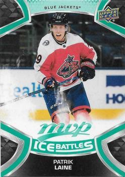 #192 Patrik Laine - Columbus Blue Jackets - 2021-22 Upper Deck MVP - Ice Battles Hockey