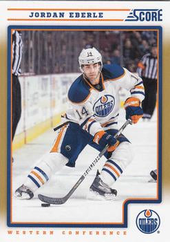 #193 Jordan Eberle - Edmonton Oilers - 2012-13 Score - Gold Rush Hockey